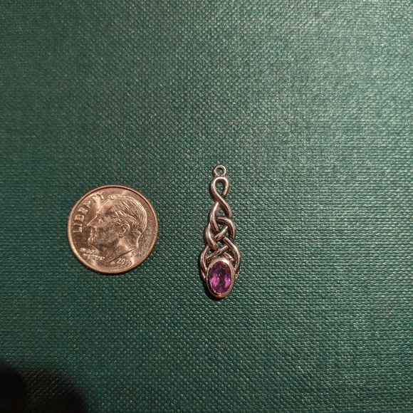 Jewelry - 🥳 SALE Celtic Knot Necklace Pendant with Amethyst